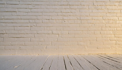  壁　煉瓦　レンガ　白　白煉瓦　白レンガ　余白　素材　背景