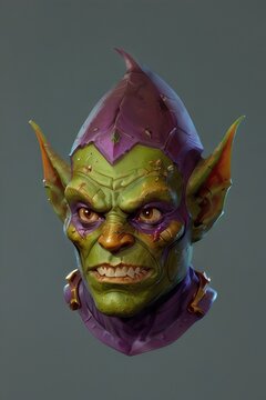 carnival mask of green goblin