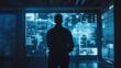 © AUNTYANN STUDIO - Criminal database and AI Technology for crime control concept, AI generated for texts and ads