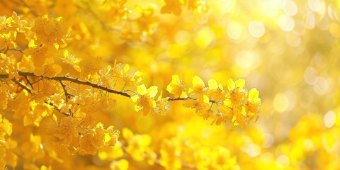 Generate an image of yellow nature background