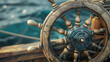 Ship's wheel, nautical vessel