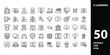 E-learning icons set. Collection of simple editable icons for web design, app, and more.