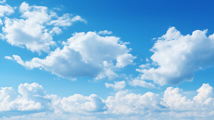 Wall Mural - blue sky with white cloud background. white cloud with blue sky background.
