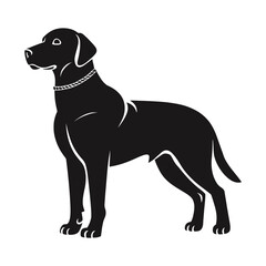 Poster - Labrador Retriever Silhouette