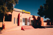 Poste de Maroc - Moroccan post office building in Mhamid