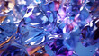 Art purple glass holographic abstract graphic poster web page PPT background