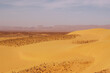 Sahara desert dunes in Morocco near Mhamid