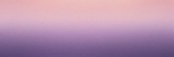 Wall Mural - Lavender purple to blush pink color gradient kraft paper grainy rough texture banner panoramic background banner template backdrop from Generative AI