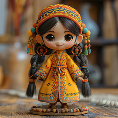 Doll in national costume