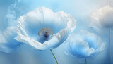 Fototapeta Kwiaty - Niebieskie kwiaty