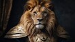 王様のライオン,Generative AI AI画像