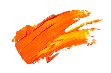 Sticker - Orange Paint Splashes