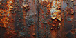 Old metal background with grunge texture rusted vintage, peeling paint, brown grungy rust, old rusty galvanized sheet texture background. Rusty metal texture or rusty metal background steampunk