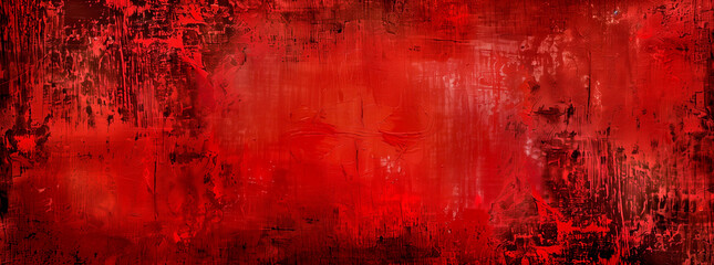 Canvas Print - Old Red Background