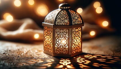 Wall Mural - Lantern Islamic Background