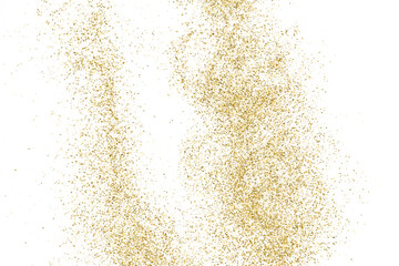 Wall Mural - Gold Vector Texture Pattern on White Background. Light Golden Confetti. Yellow Illustration Backdrop. Design Element. eps 10.	
