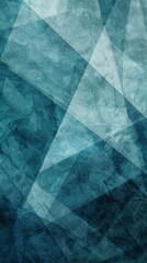 Aufkleber - Abstract blue geometric background