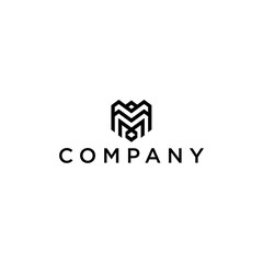 logo for company with logo m