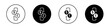 Money exchange icon set. euro to usd currency trade vector symbol. dollar foreign conversion rate sign.