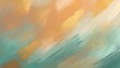 abstract textured background with a brushstroke pattern in orange and teal gradient