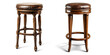 bar stool isolated on a transparent background 
