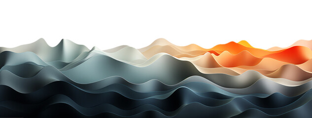 Leinwandbilder - Abstract illustration of a multicolored gradient for design,Generated; AI