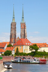 Wall Mural - The Cathedral of St. John the Baptist in Wroclaw