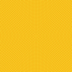 Poster - Halftone round geometrical square pattern background - circular abstract vector illustration from small squares