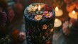 black magic candle.