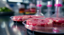 Carne Artificiale Creata In Vetro