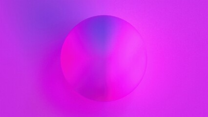 Poster - Sphere with multicolored light. Computer generated 3d render