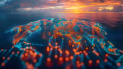 Poster - the dynamic interface of a global supply chain management software