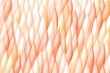 Peach thin pencil strokes on white background pattern 