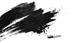 black color mascara, black color brush strokes on a white background