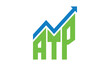 © Gakiya - ATP financial logo design vector template.