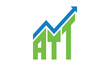 © Gakiya - ATT financial logo design vector template.