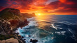 cape point sunset, Cape Town, south africa