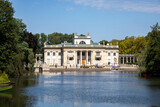 Fototapeta  - Łazienki Warszawskie - pałac na wodzie