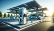 Eco-Friendly Future: Solar-Powered Electric Vehicle Charging Station
