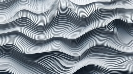 Wall Mural - triangular waves in a dynamic motion