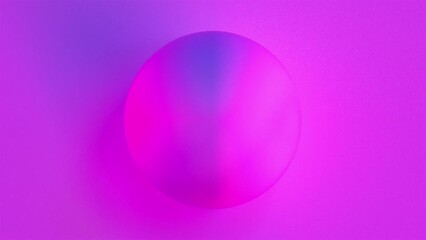 Poster - Sphere with multicolored light. Computer generated 3d render