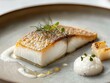 Flounder as a delicacy in fine dining