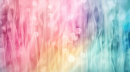 Poster - A colorful background with a rainbow of colors and a few pink and blue stripes. The background is a mix of different colors and it gives a sense of movement and energy