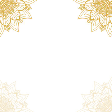 Luxury mandala background with golden arabesque pattern Arabic Islamic east style