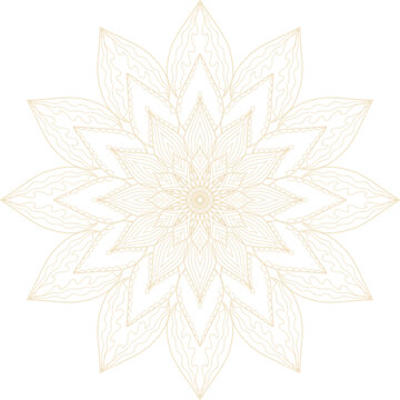 Luxury mandala background with golden arabesque pattern Arabic Islamic east style