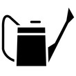 watering can icon, simple vector design