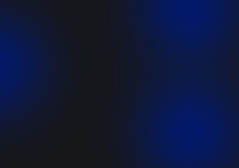 Wall Mural - Black and dark blue smooth gradient abstract background image,Dark tone.Science or technology display concept. Metal or metallic color. spotlight in room or studio.Graphic illustration.