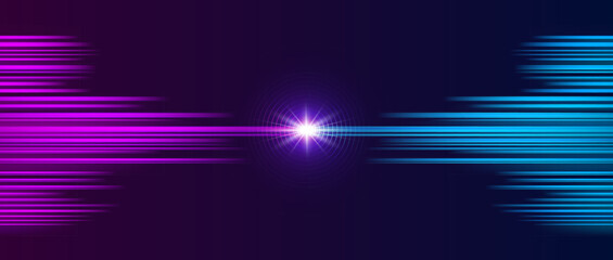 Wall Mural - abstract background with lines