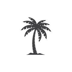 Wall Mural - palm tree icon design