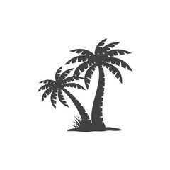 Wall Mural - palm tree icon design